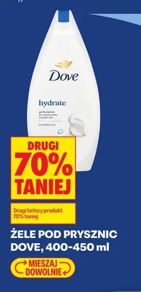 Żel pod prysznic Dove Hydrate
