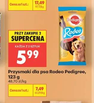 Przysmaki dla psa Pedigree Rodeo z wołowiną