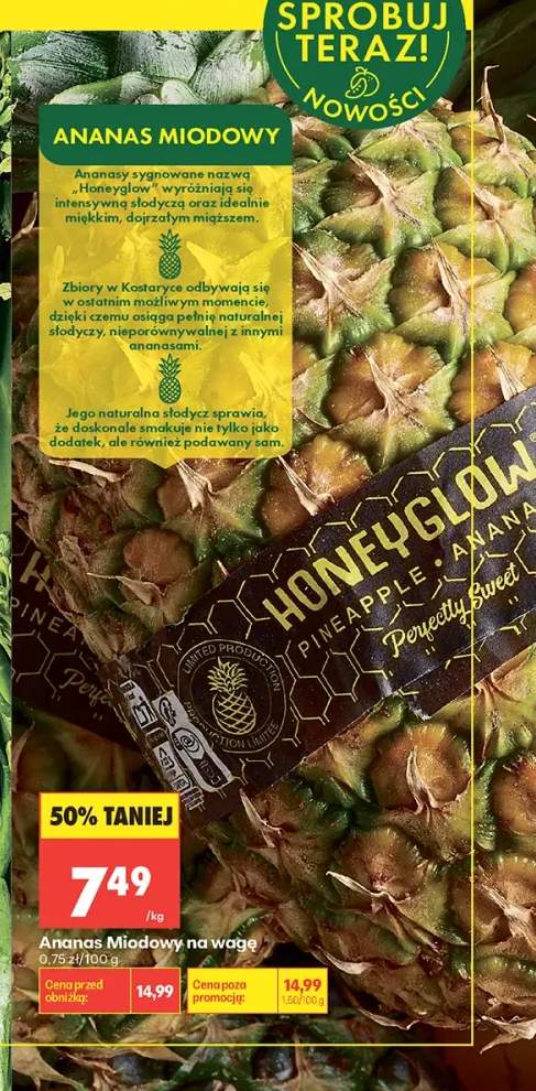 Ananas miodowy Honeyglow