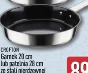 Patelnia ze stali nierdzewnej 24 cm Crofton