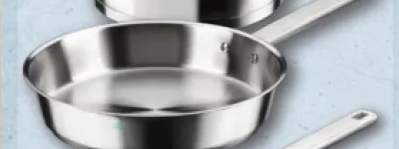 Patelnia ze stali nierdzewnej 28 cm Crofton