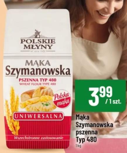 Mąka pszenna Szymanowska Typ 480 Polskie Młyny
