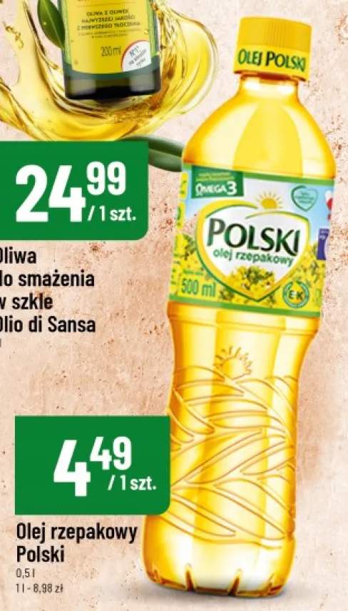 Olej rzepakowy Polski