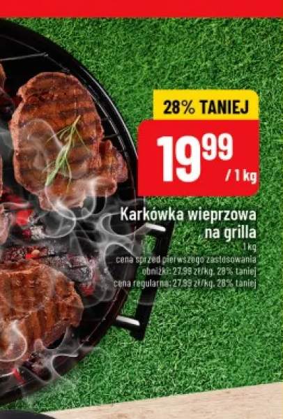 Karkówka wieprzowa na grilla