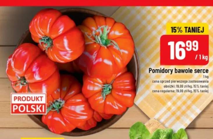 Pomidory bawole serce polskie