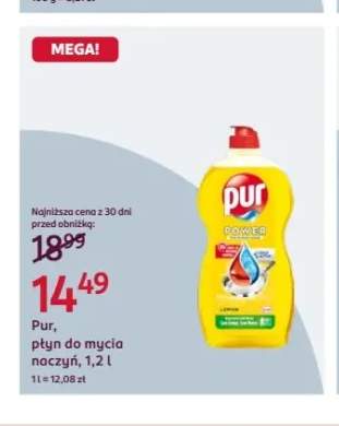 Płyn do mycia naczyń Pur Power Lemon