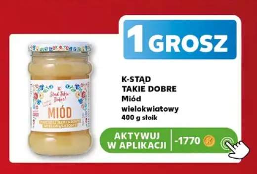 Miód wielokwiatowy K-Stąd Takie Dobre