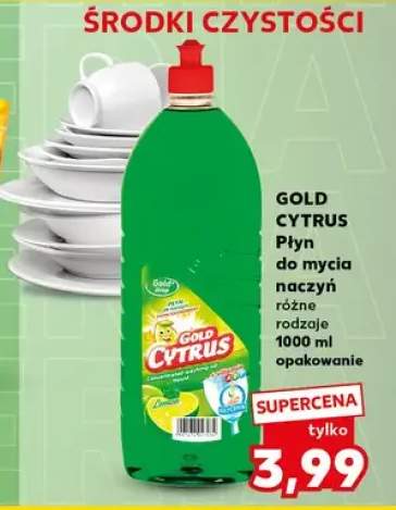 Płyn do mycia naczyń Gold Cytrus Lemon +1 wariant