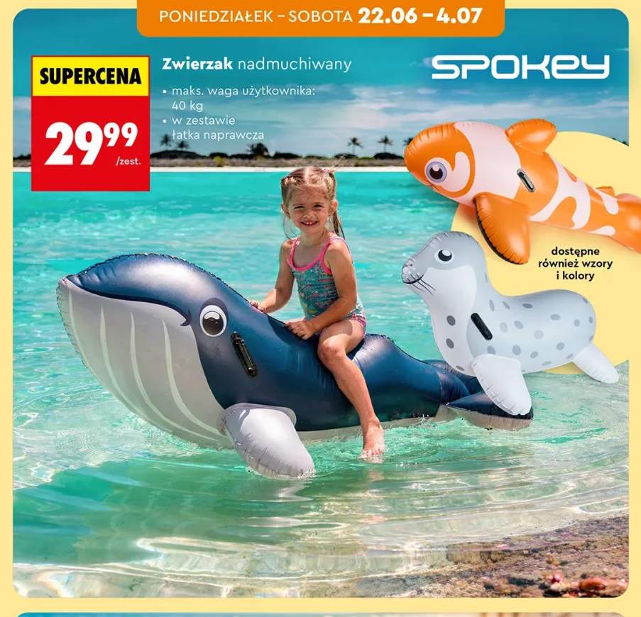Zwierzak nadmuchiwany Spokey