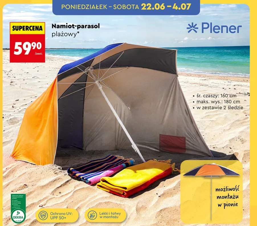 namiot plażowy