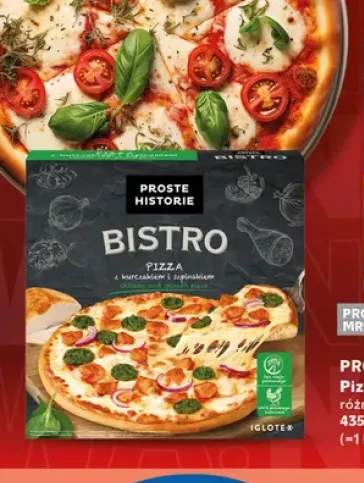 Pizza z kurczakiem i szpinakiem Proste Historie