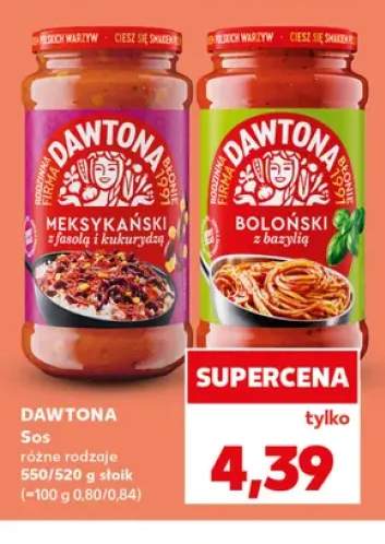 Sos Dawtona Meksykański z fasolą i kukurydzą +1 wariant