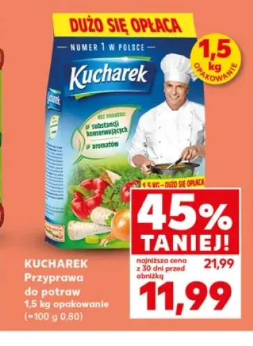 Przyprawa do potraw Kucharek