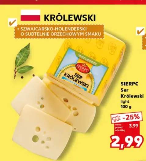 Ser Królewski light Sierpc