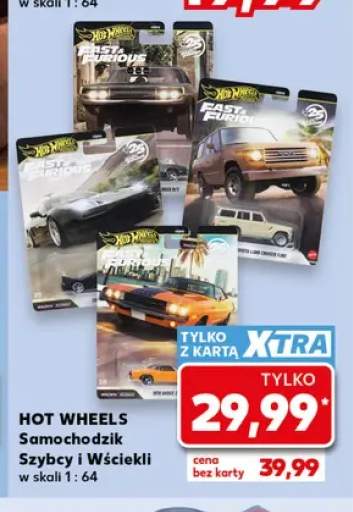Samochodzik Hot Wheels Szybcy i Wściekli