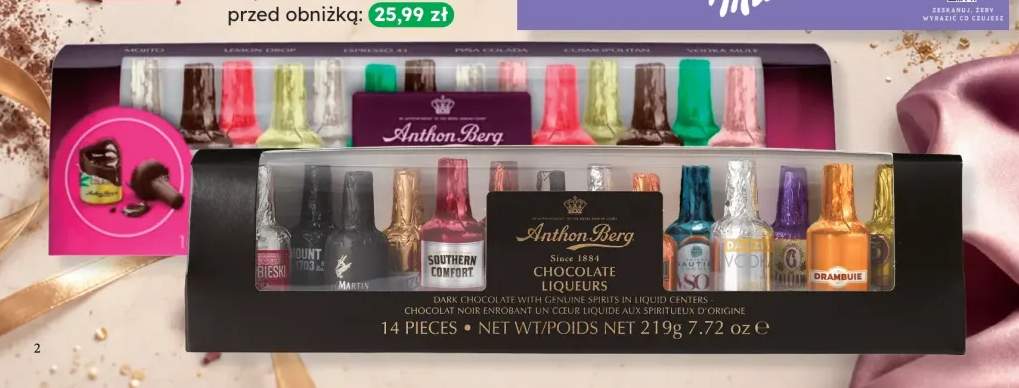 Czekoladki Anthon Berg Chocolate Liqueurs