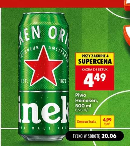Piwo Heineken