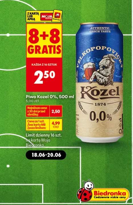 Piwo bezalkoholowe Kozel