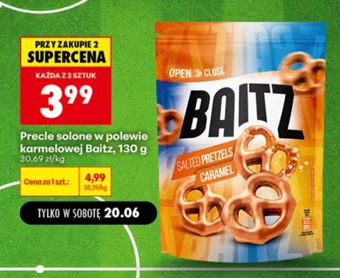 Precle solone w polewie karmelowej Baitz