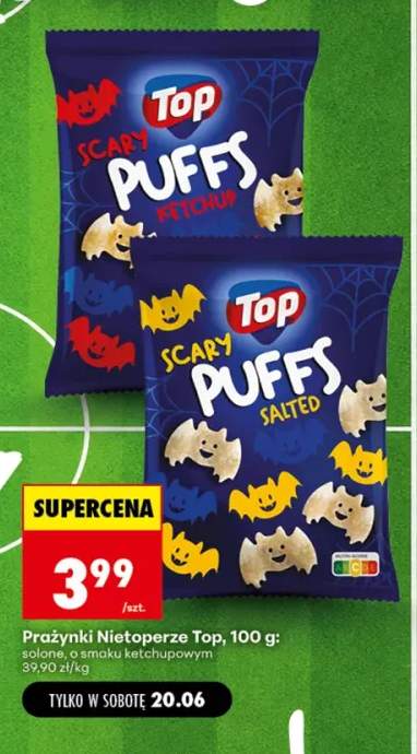 Prażynki Nietoperze Top solone +1 wariant