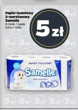 Papier toaletowy 2-warstwowy Samelle 8-pak