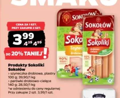 Szyneczka drobiowa Sokoliki Sokołów +1 wariant