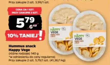 Hummus snack Happy Vege