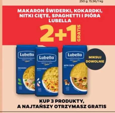 Makaron świderki Lubella +2 warianty