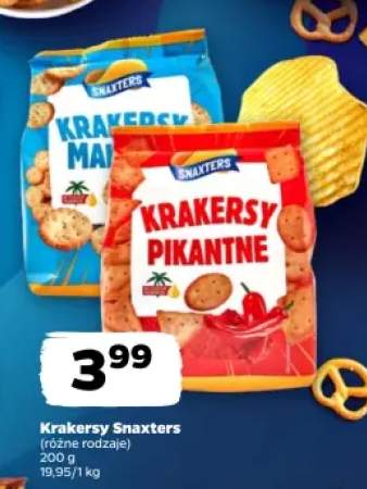 Krakersy maślane Snaxters +1 wariant