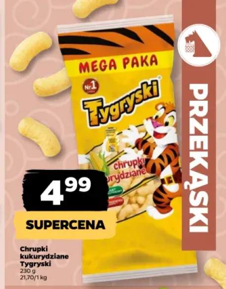 Chrupki kukurydziane Tygryski