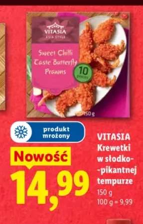 Krewetki w słodko-pikantnej tempurze Vitasia
