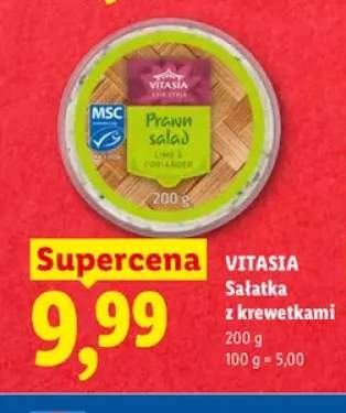 Sałatka z krewetkami Vitasia