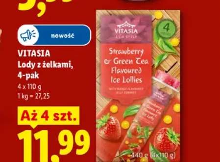 Lody z żelkami Vitasia 4-pak