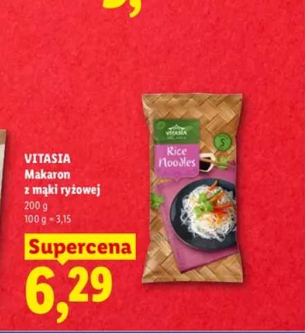 Makaron z mąki ryżowej Vitasia