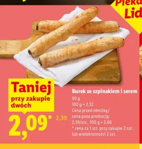 Burek ze szpinakiem i serem