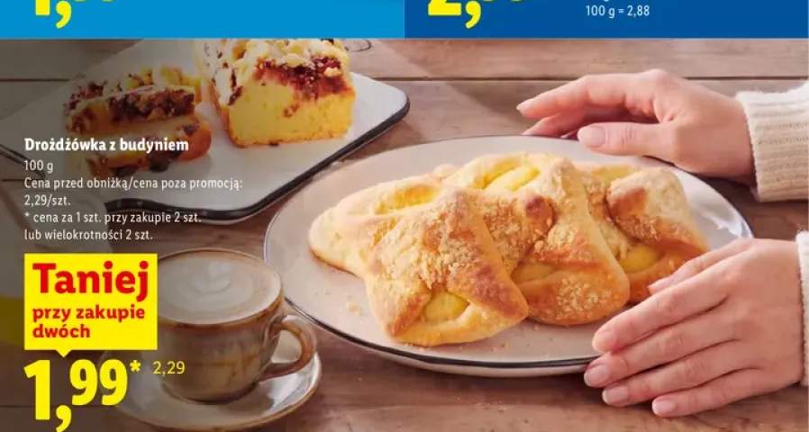 Drożdżówka z budyniem