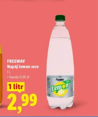 Napój gazowany Freeway Lemon Zero