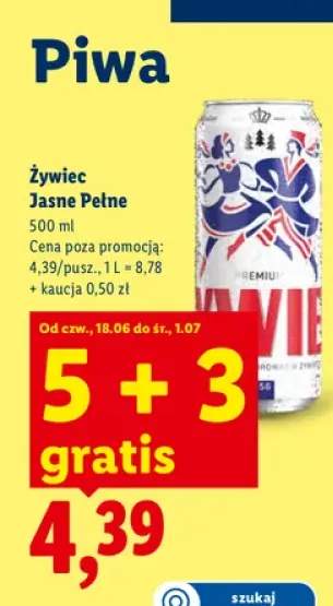 Piwo Żywiec Jasne Pełne