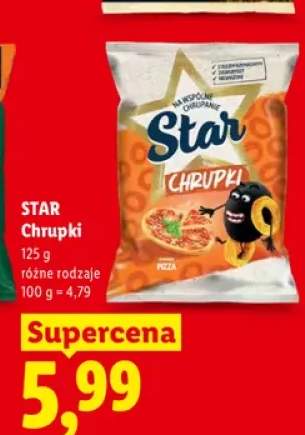 Chrupki Star pizza