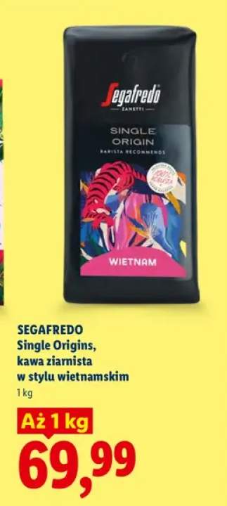 Kawa ziarnista Segafredo Single Origin