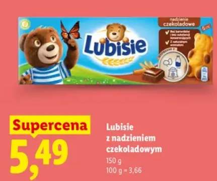 Lubisie z nadzieniem czekoladowym