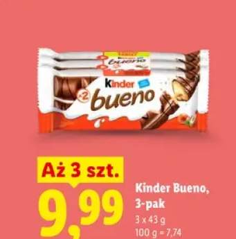 Baton Kinder Bueno 3-pak