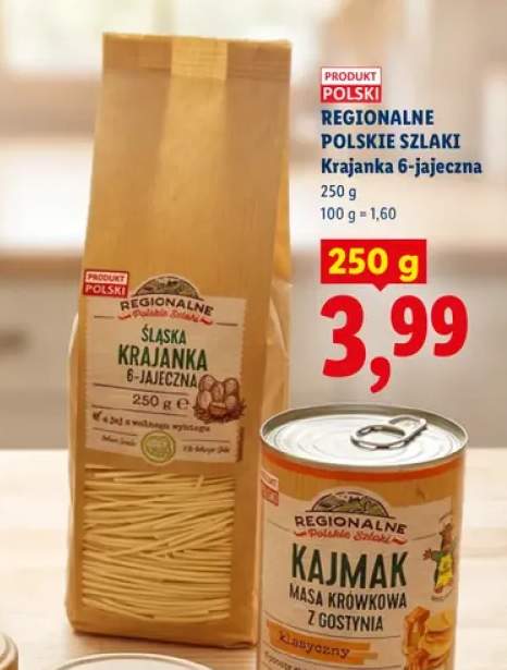 Makaron krajanka 6-jajeczna Regionalne Polskie Szlaki