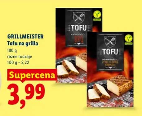Tofu na grilla BBQ Grillmeister +1 wariant