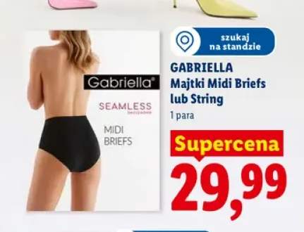 Majtki damskie Gabriella Midi Briefs +1 wariant
