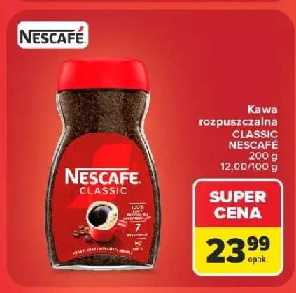 Kawa rozpuszczalna Nescafé Classic