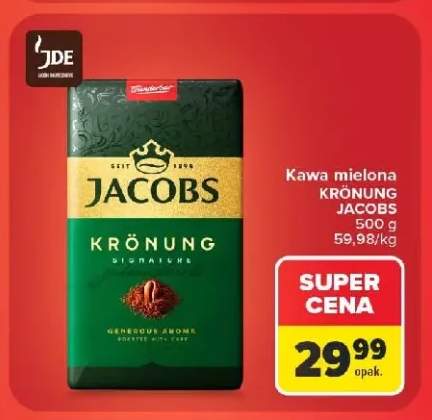 Kawa mielona Jacobs Krönung