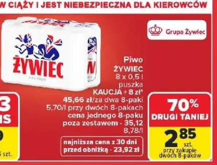 Piwo Żywiec Premium 8-pak