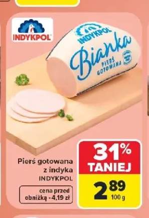 Pierś gotowana z indyka Indykpol Bianka