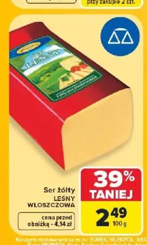 Ser żółty Leśny Włoszczowa